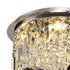 Zula Round Flush Chandelier 5 Light
